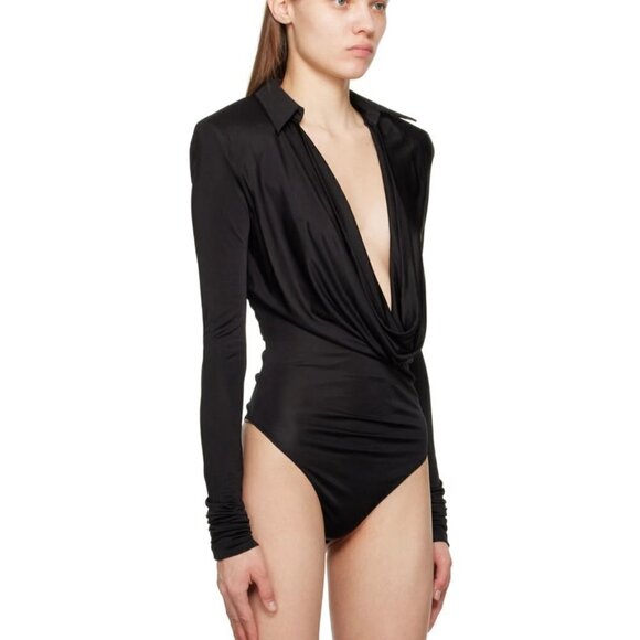 GAUGE81 Black Bauska Bodysuit Size S - Picture 1 of 7
